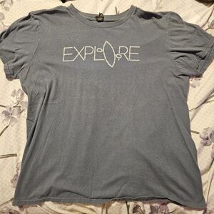 Anvil Blue Graphic Tee